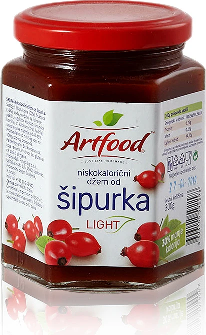 Niskokalorični džem od šipurka light 300 g Artfood